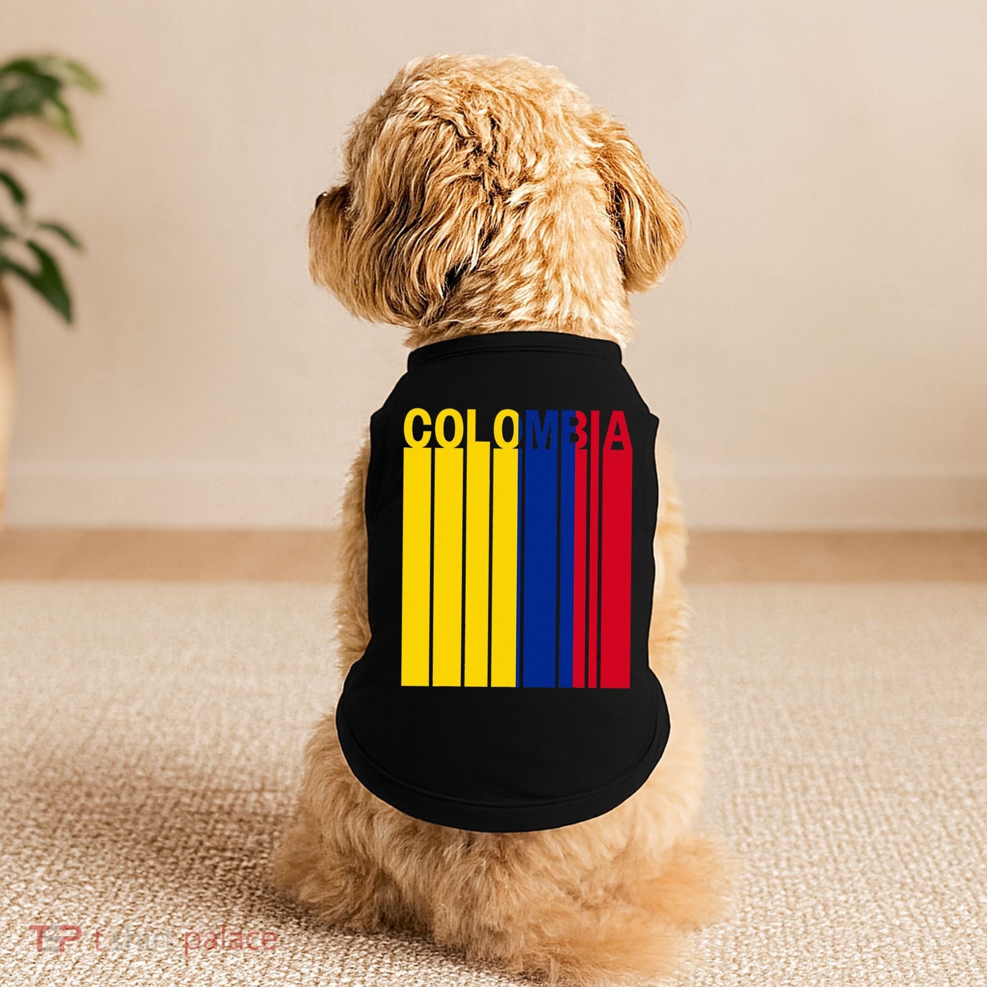 Colombia Flag Doggie Tank