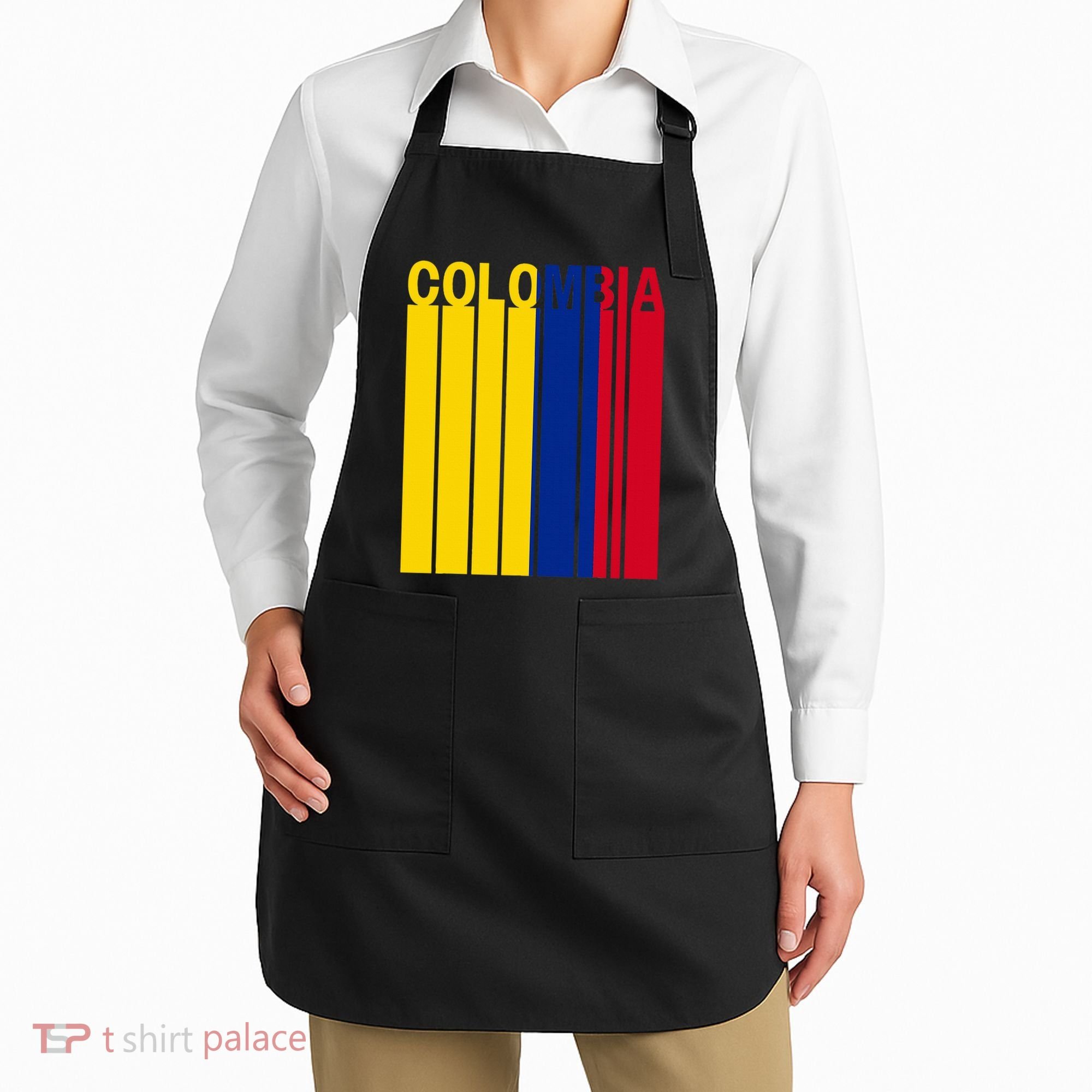 Colombia Flag Apron