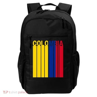 Colombia Flag Backpack