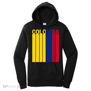Colombia Flag Women's Hoodie