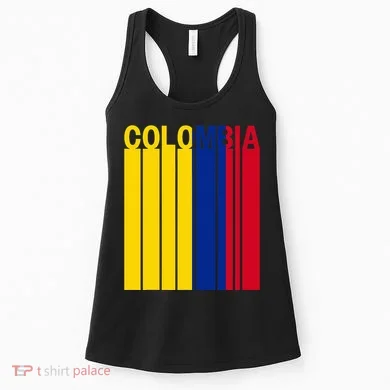 Colombia Flag Women's Tank Top