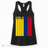 Colombia Flag Women's Tank Top thumb 0