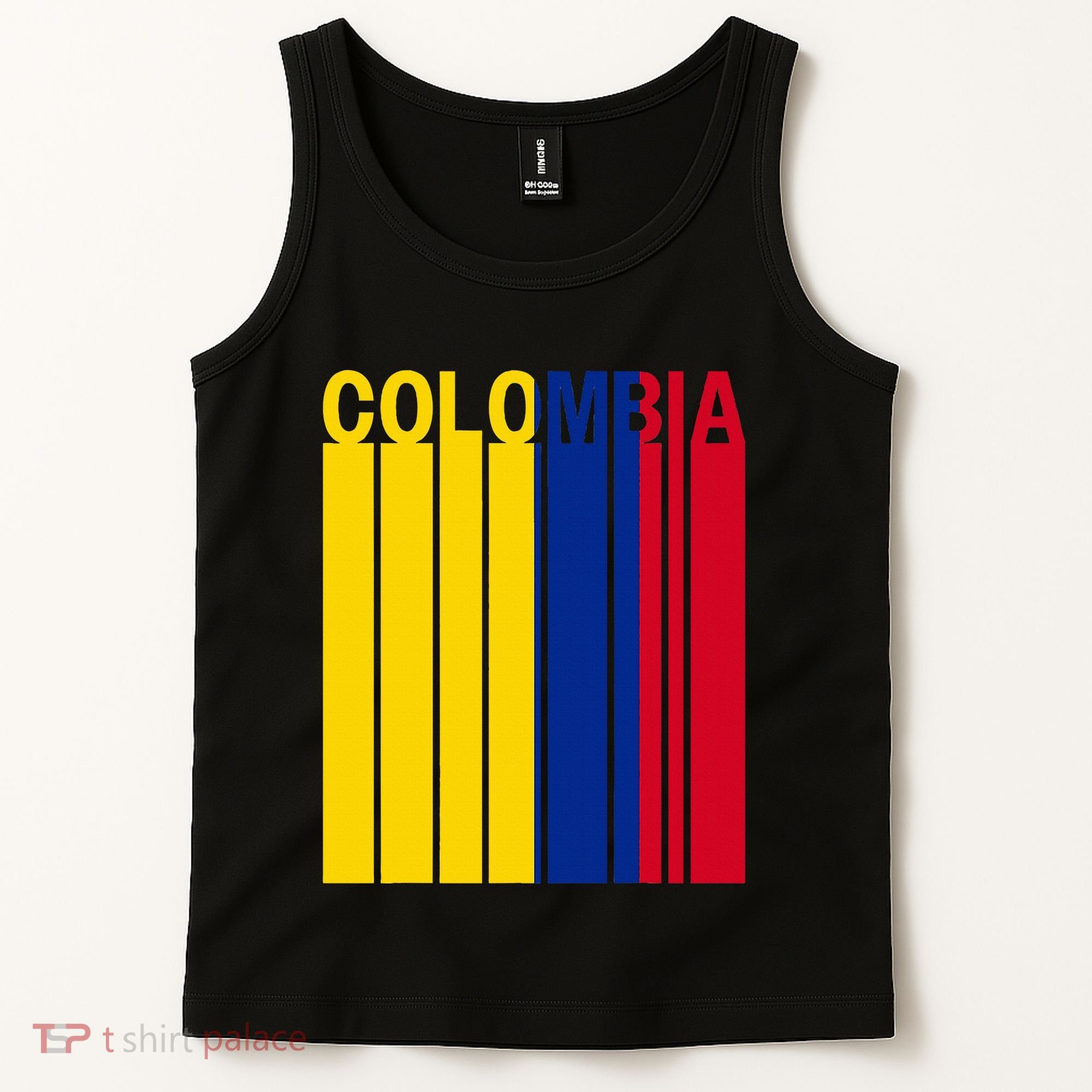 Colombia Flag Tank Top