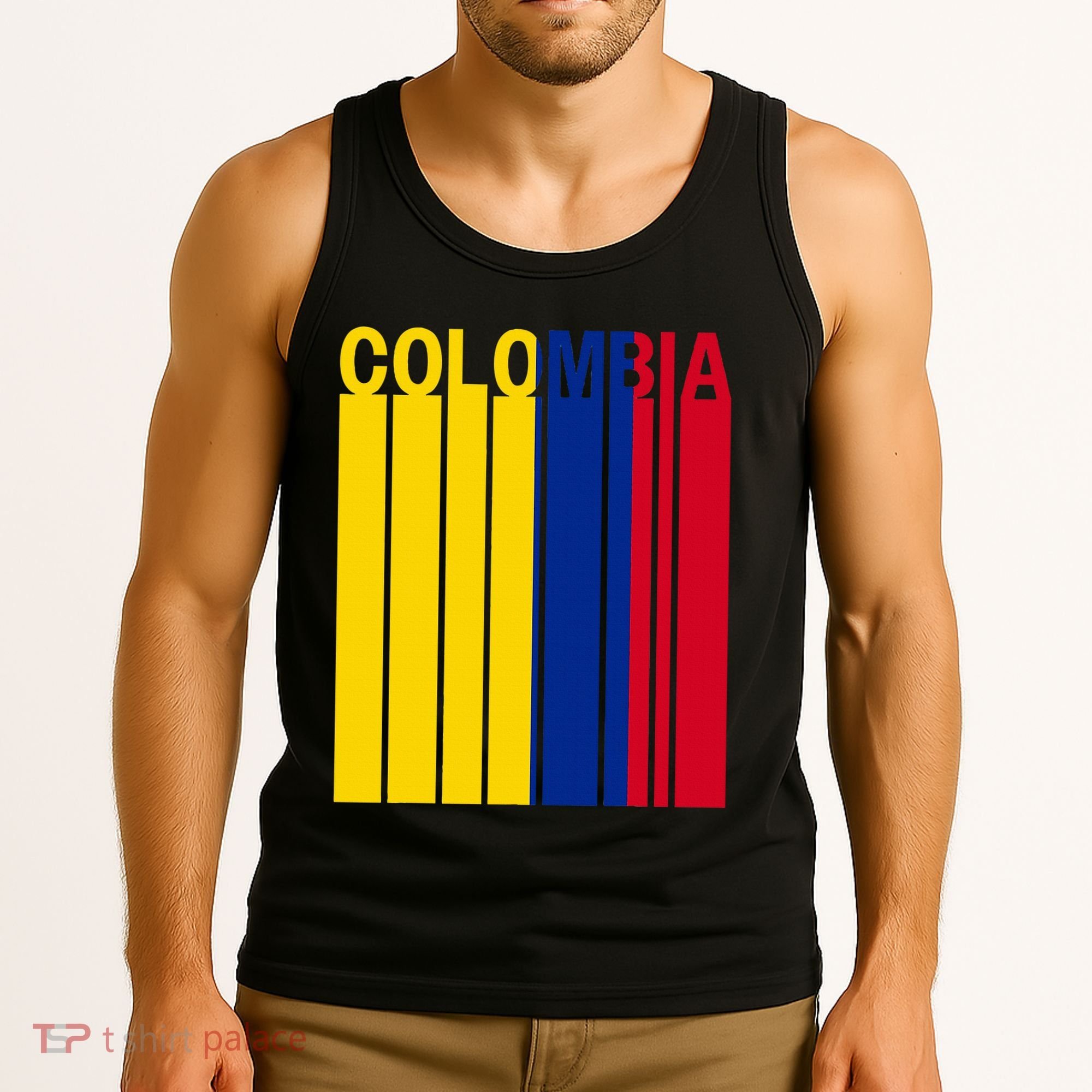 Colombia Flag Tank Top