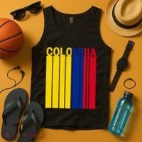 Colombia Flag Tank Top thumb 4