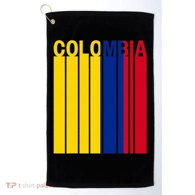 Colombia Flag Golf Towel