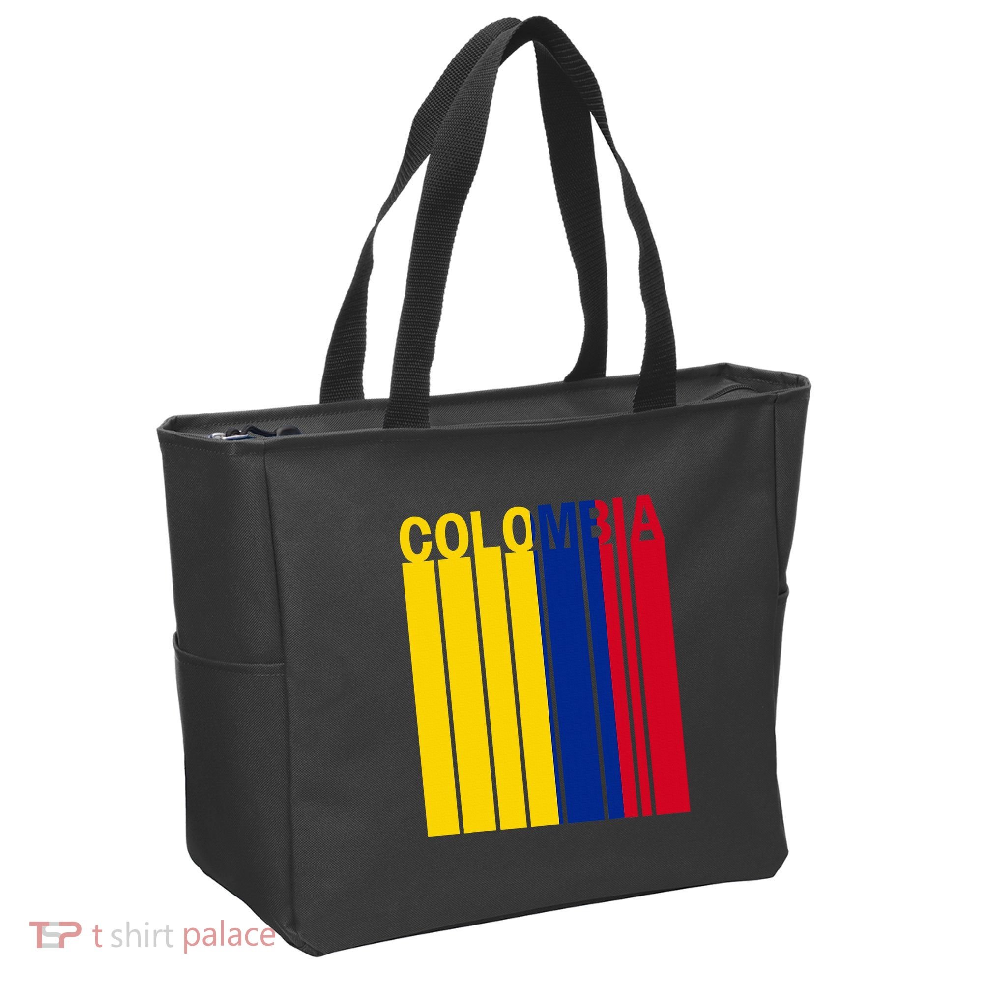 Colombia Flag Tote Bag