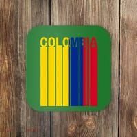 Colombia Flag Coaster thumb 0