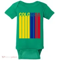 Colombia Flag Baby Bodysuit thumb 0