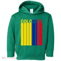 Colombia Flag Toddler Hoodie thumb 0