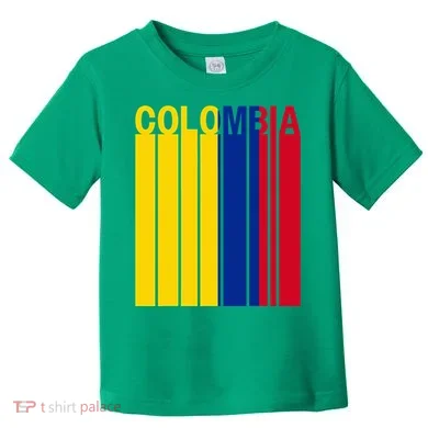 Colombia Flag Toddler T-Shirt