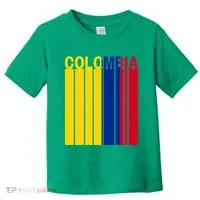 Colombia Flag Toddler T-Shirt thumb 0