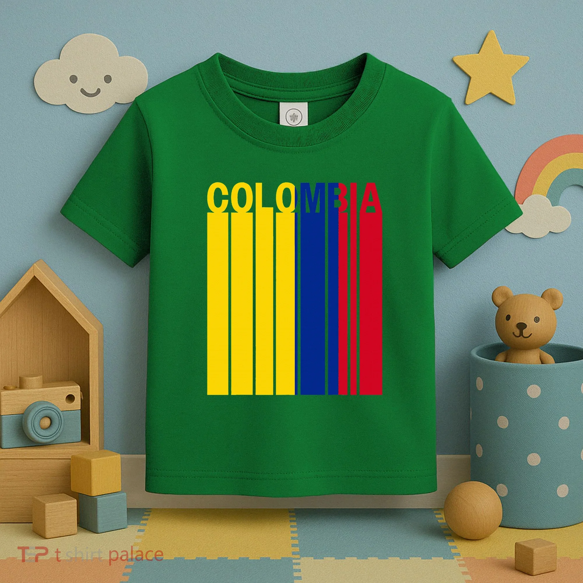 Colombia Flag Toddler T-Shirt