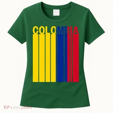 Colombia Flag Women's T-Shirt