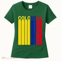 Colombia Flag Women's T-Shirt thumb 0