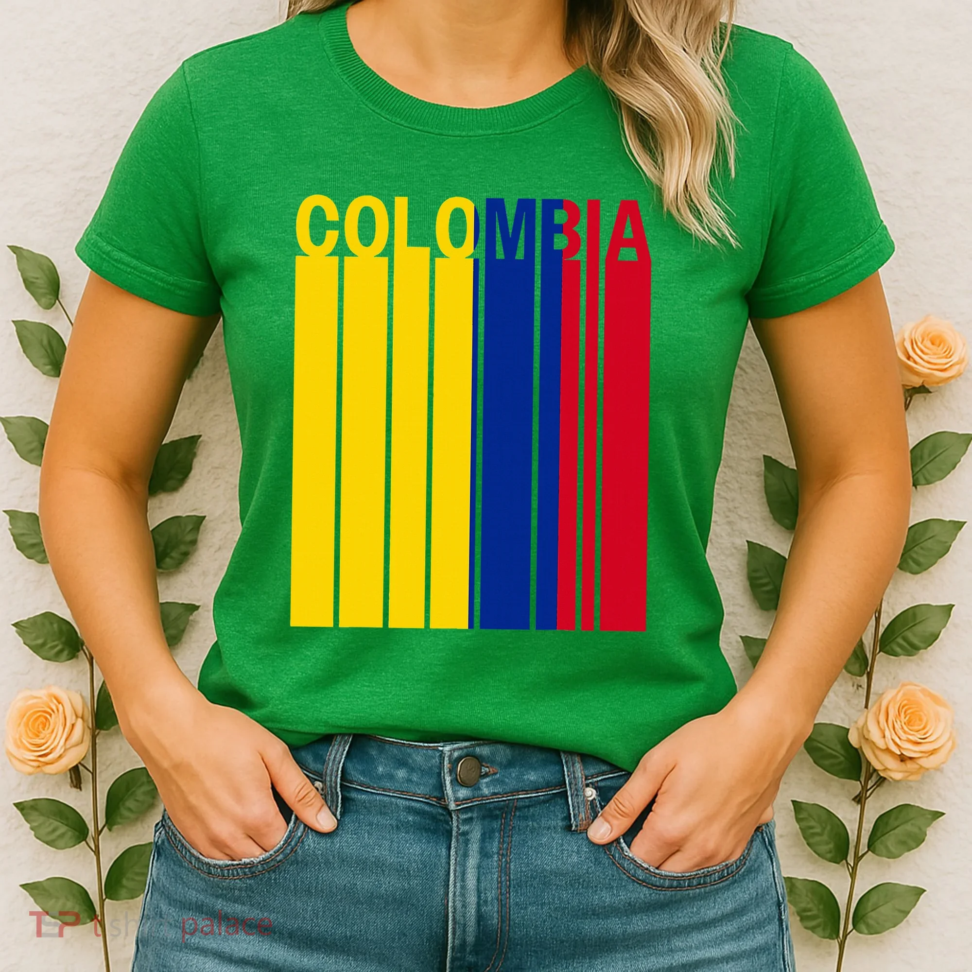 Colombia Flag Women's T-Shirt