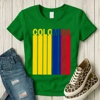 Colombia Flag Women's T-Shirt thumb 3