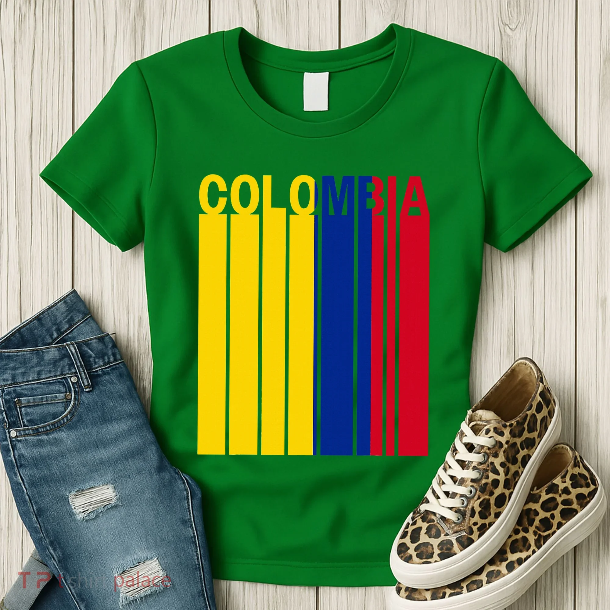 Colombia Flag Women's T-Shirt