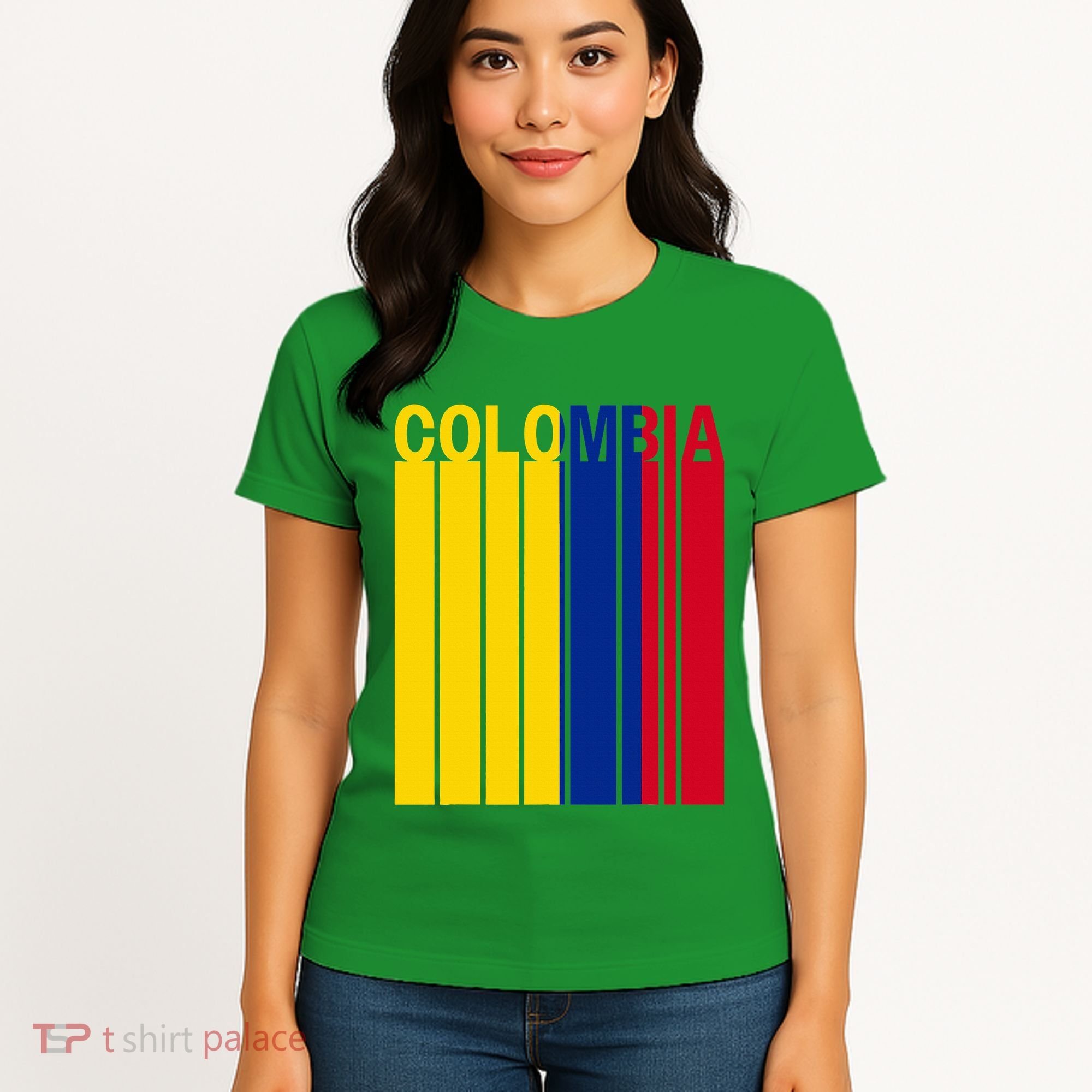 Colombia Flag Women's T-Shirt