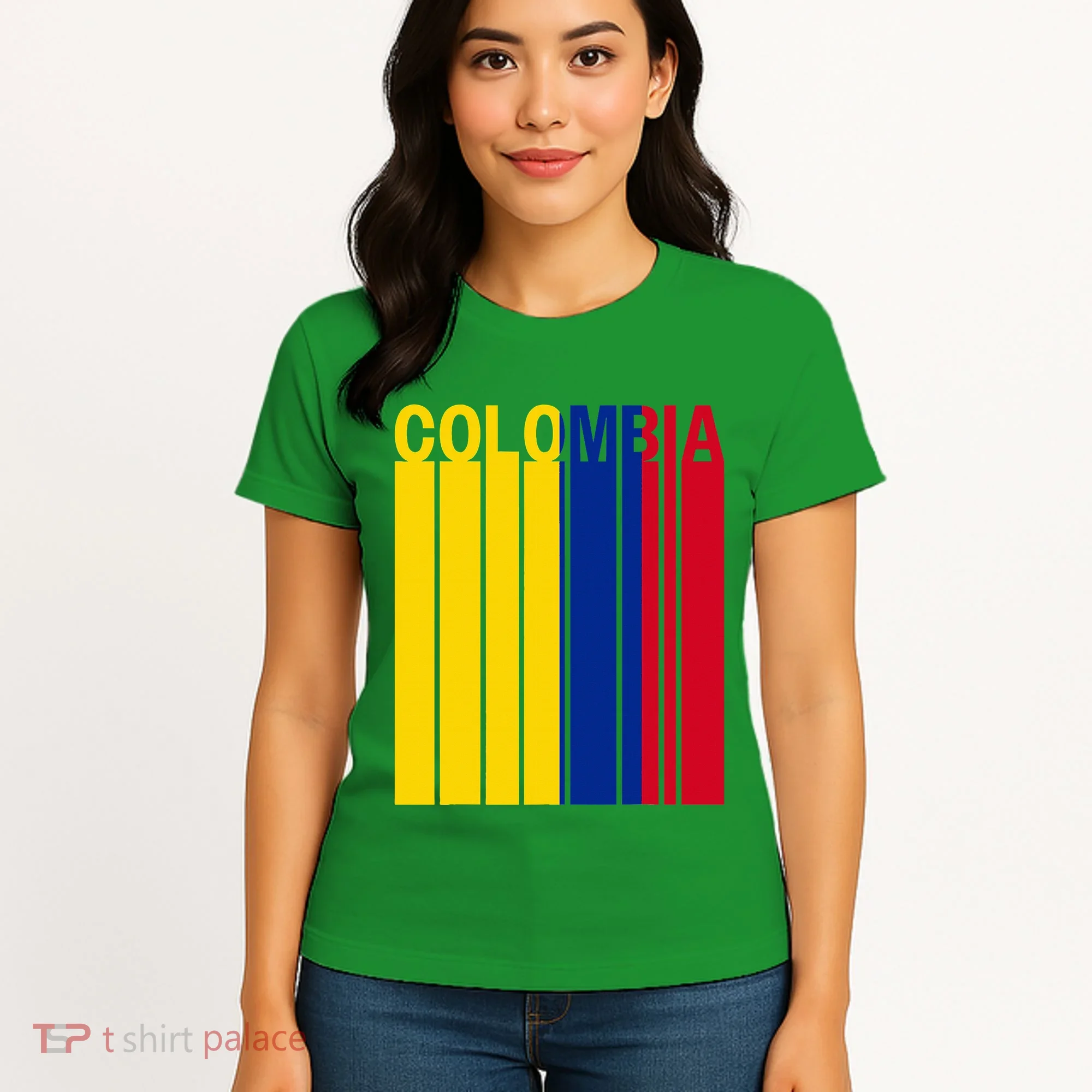 Colombia Flag Women's T-Shirt