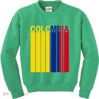 Colombia Flag Kids Sweatshirt thumb 0