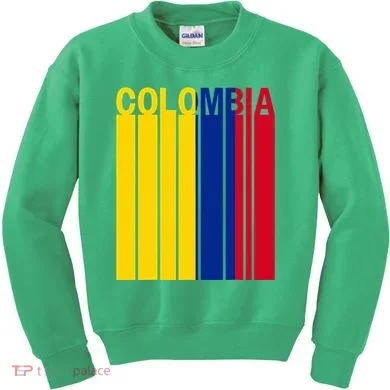 Colombia Flag Kids Sweatshirt