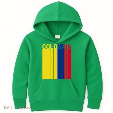 Colombia Flag Kids Hoodie