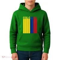 Colombia Flag Kids Hoodie thumb 4