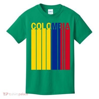 Colombia Flag Kids T-Shirt