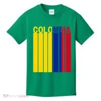 Colombia Flag Kids T-Shirt thumb 0