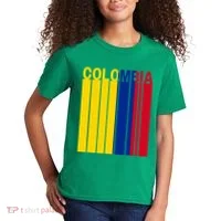 Colombia Flag Kids T-Shirt thumb 2