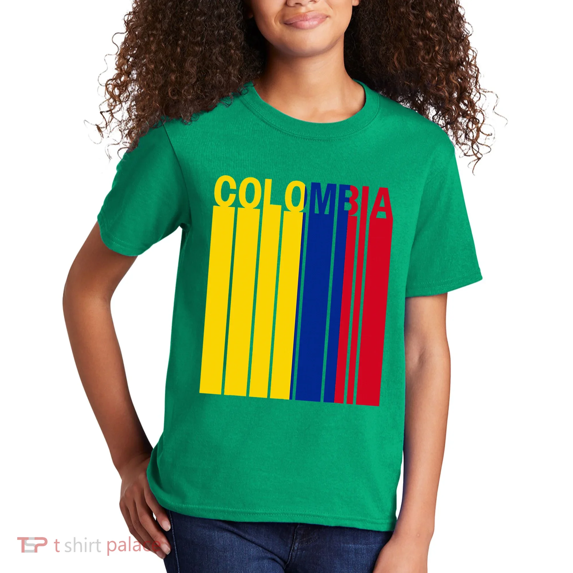 Colombia Flag Kids T-Shirt