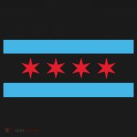 Chicago Flag Infant Fleece One Piece thumb 2