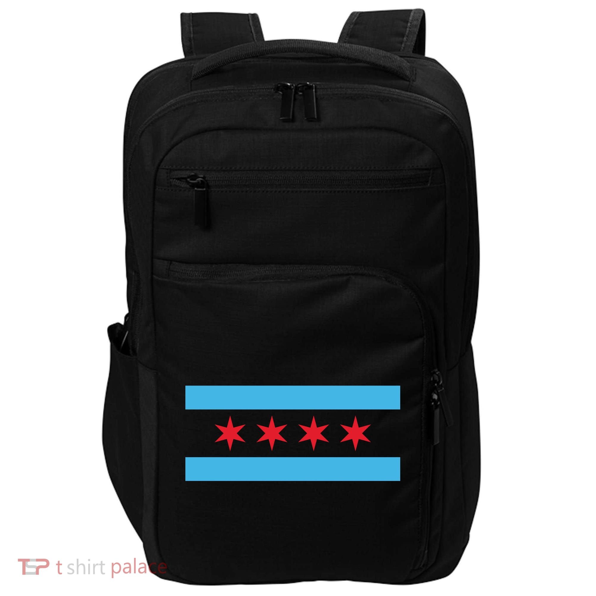 Chicago Flag Impact Tech Backpack