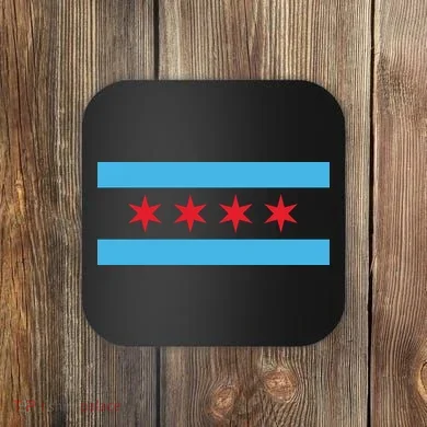 Chicago Flag Coaster
