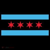 Chicago Flag Toddler Hoodie thumb 2
