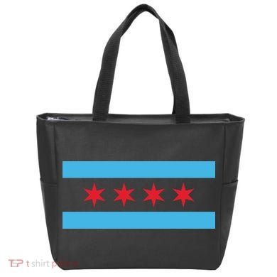 Chicago Flag Bag