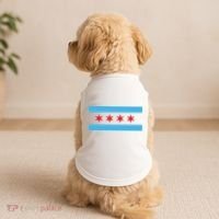 Chicago Flag Doggie Tank thumb 2