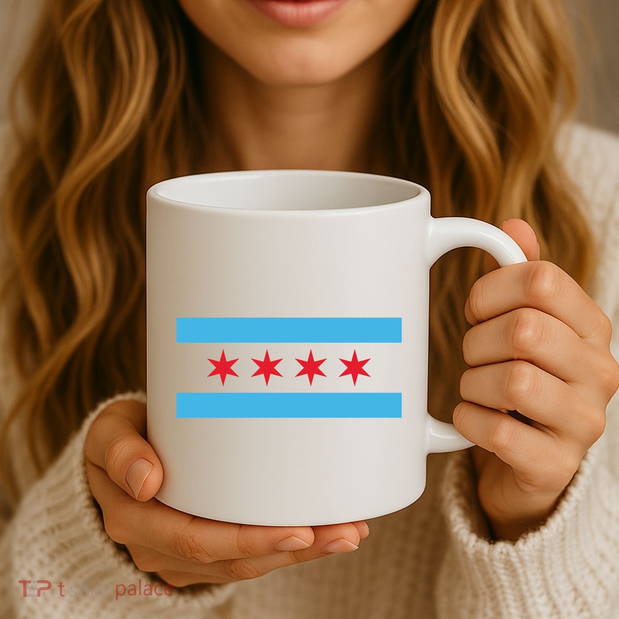 Chicago Flag Coffee Mug
