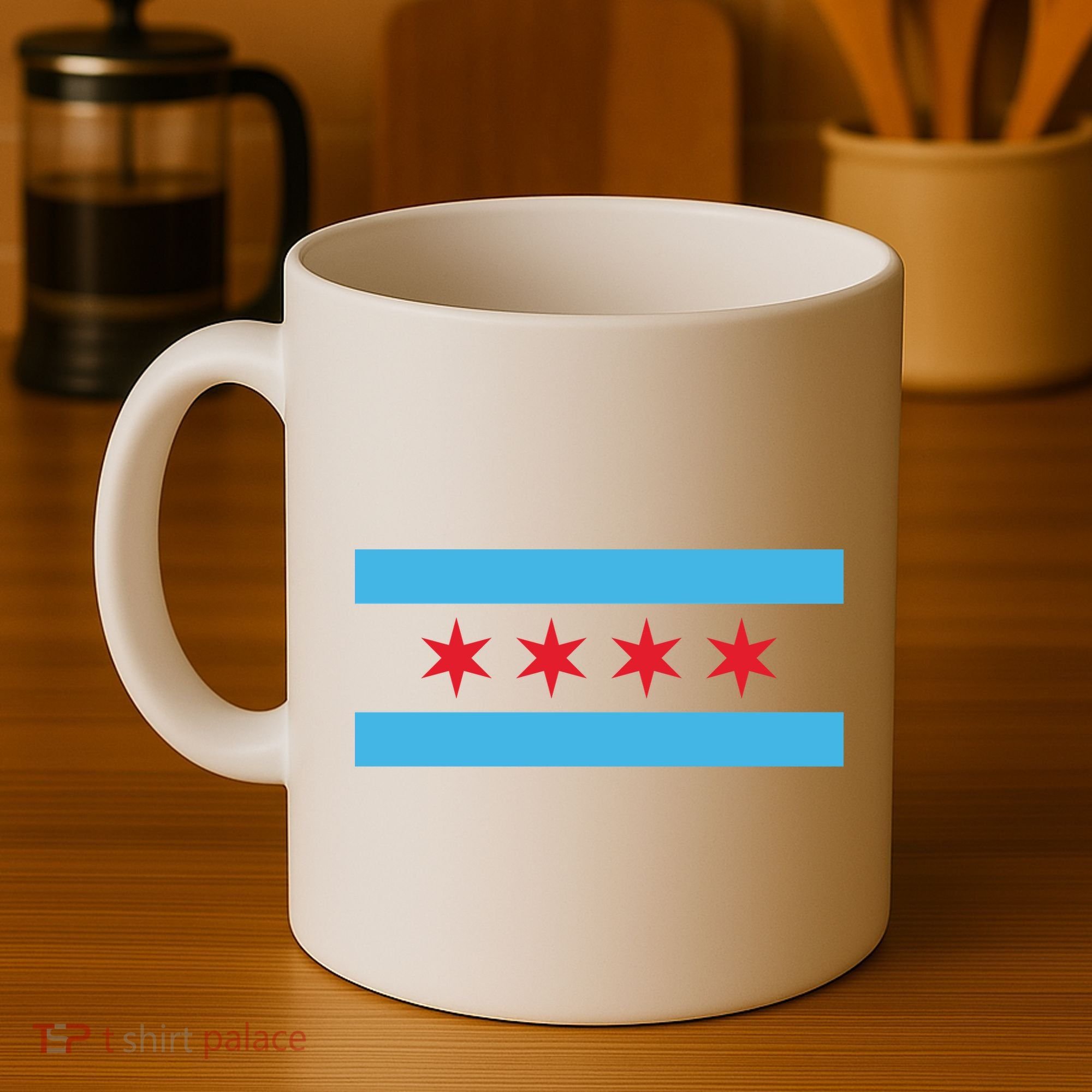 Chicago Flag Coffee Mug