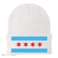 Chicago Flag Beanie thumb 0