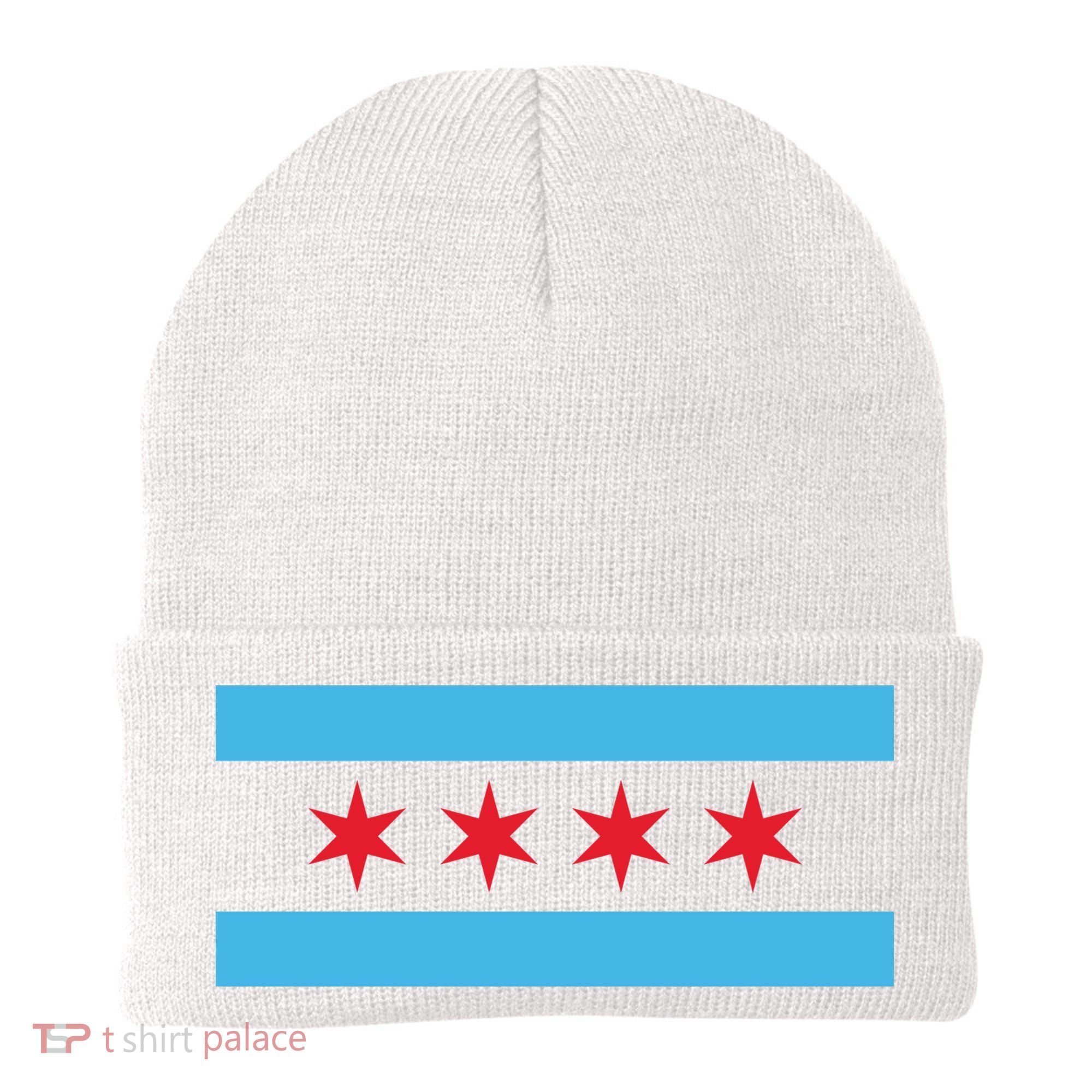 Chicago Flag Beanie