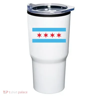 Chicago Flag Tumbler