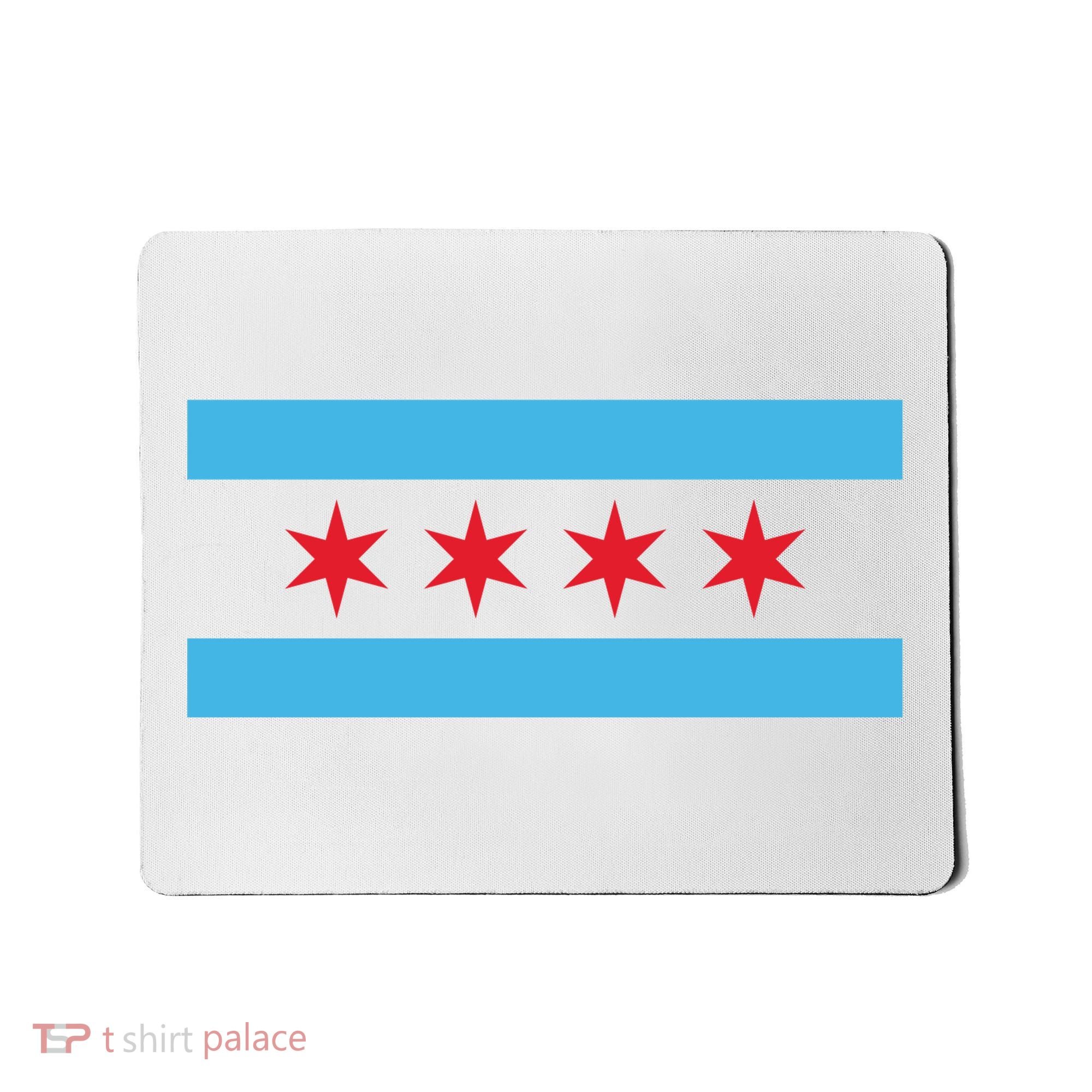 Chicago Flag Mousepad