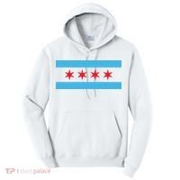 Chicago Flag Tall Hoodie thumb 0