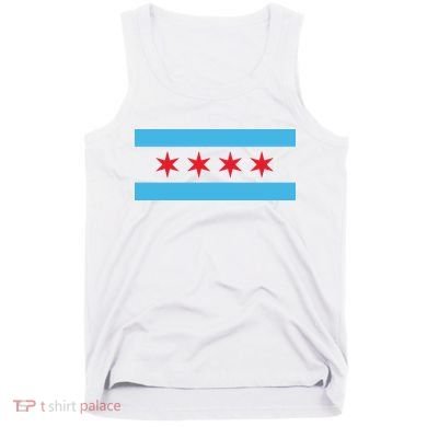 Chicago Flag Tank Top