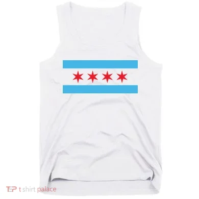 Chicago Flag Tank Top