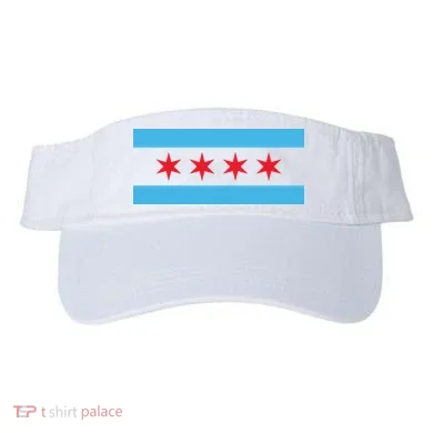 Chicago Flag Visor