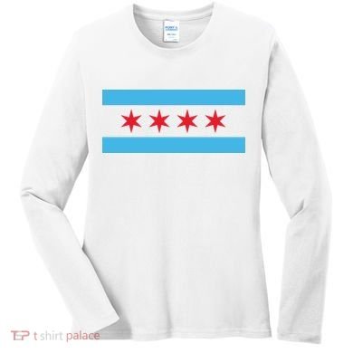Chicago Flag Women's Long Sleeve Shirt