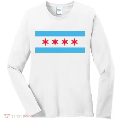 Chicago Flag Women's Long Sleeve Shirt